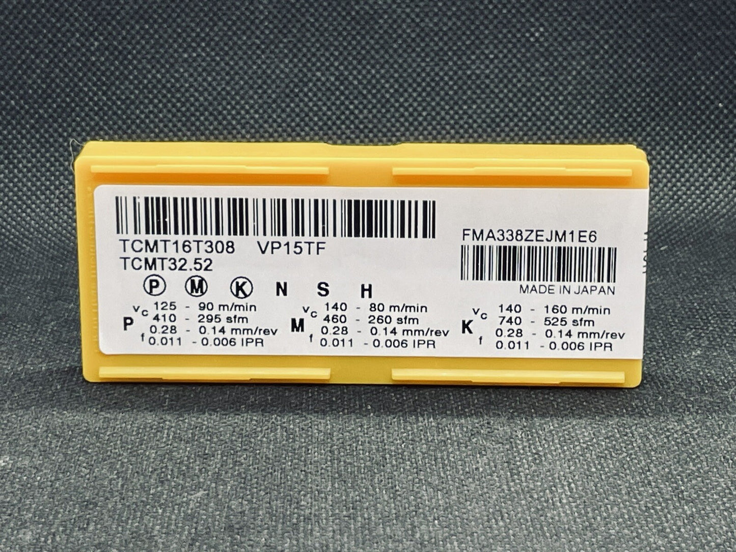 Mitsubishi Diaedge TCMT 32.52 TCMT 16T308 VP15TF Carbide Inserts (10 PCS)