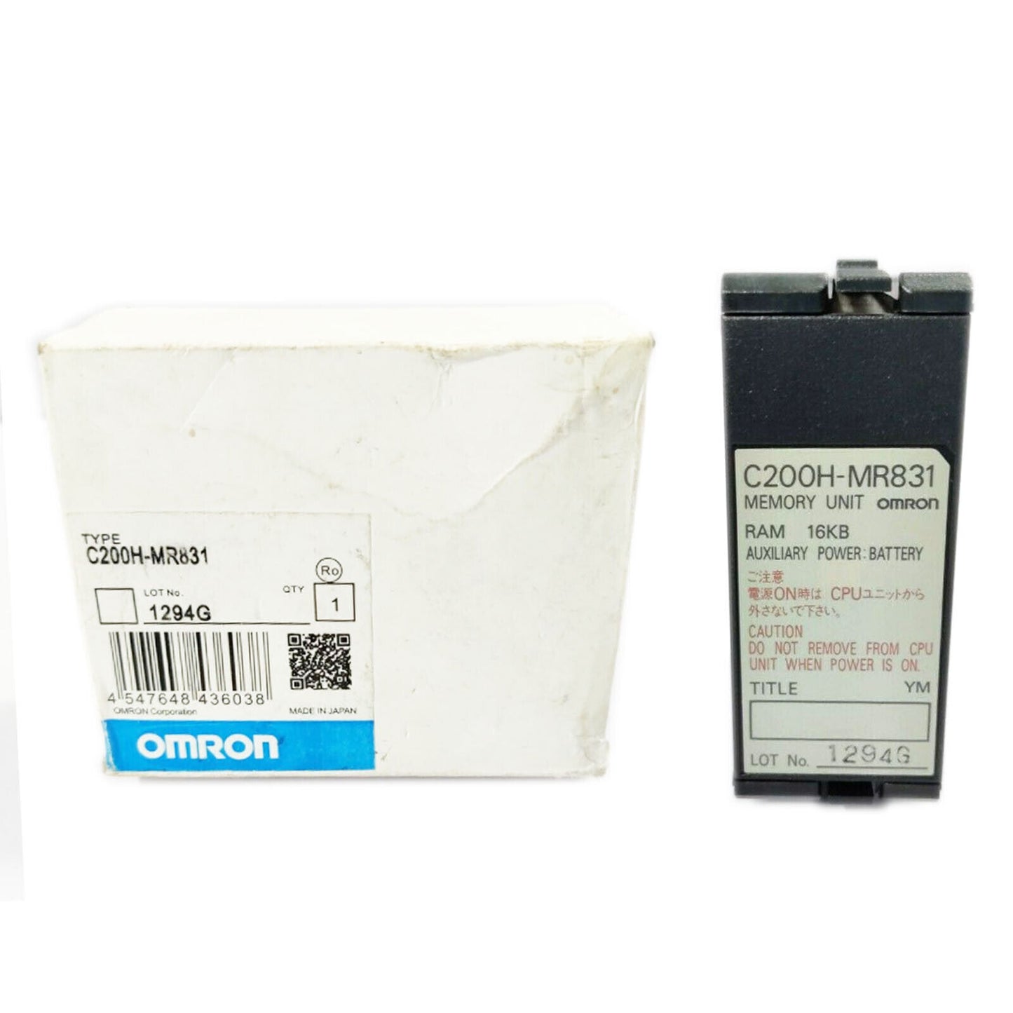 Omron C200H-MR831 programmable controller module PLC * C200H-MR831 programmable controller module PLC - OMRON