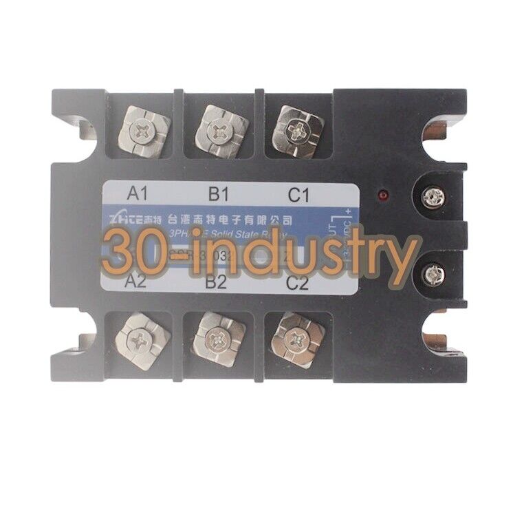 SSR-3 Solid State Relay 200A 380VAC 3-32VDC - 1PC - SOLID STATE EQUIPMENT