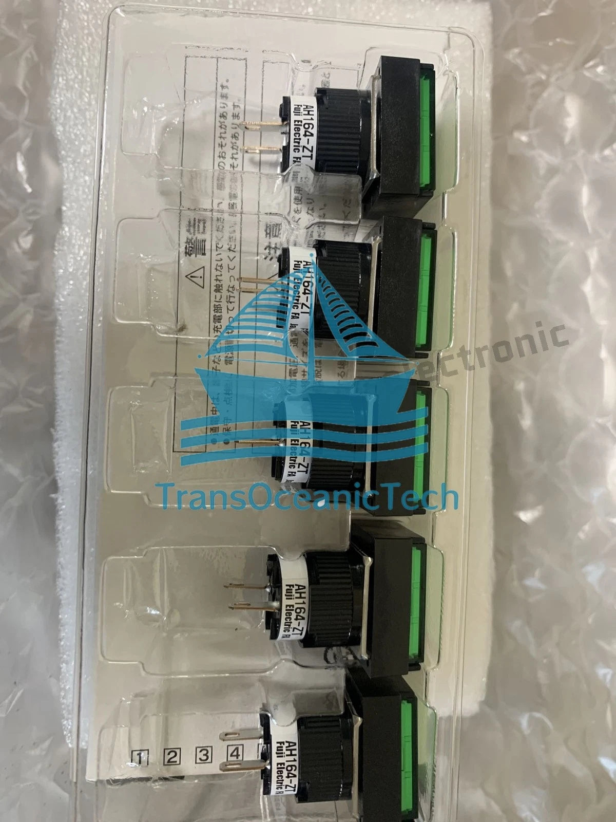 10PCS AH164-ZTGE3 FUJI Push Button Switch