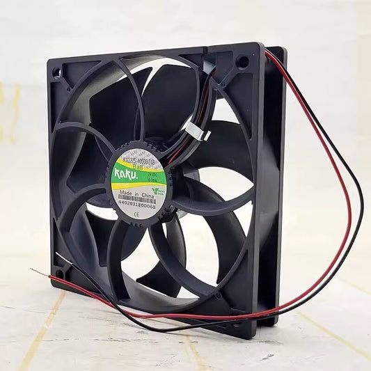 KAKU KA1225-4000D24B DC24V 0.39A 12CM Axial Cooling Fan