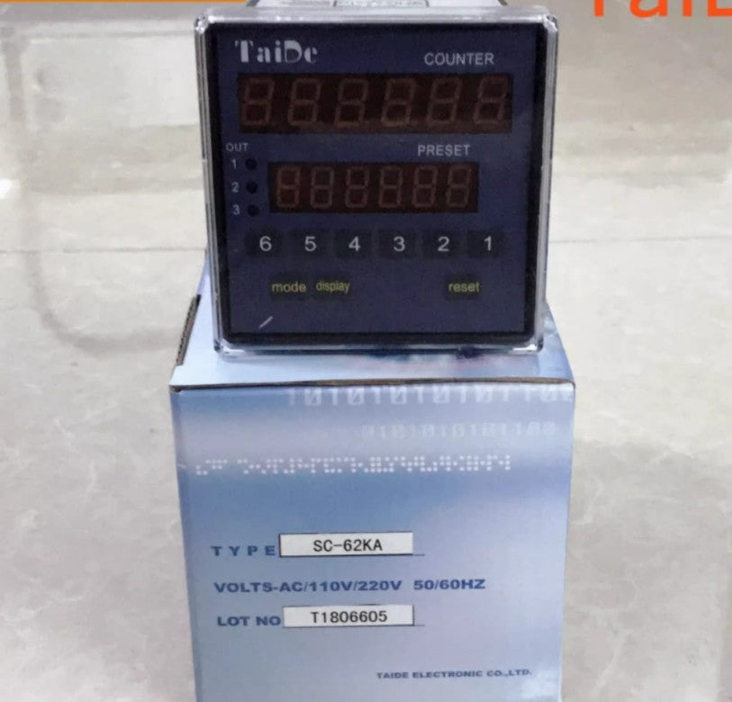 1PCS SC-62KA Counter AC/110V/220V 50/60Hz