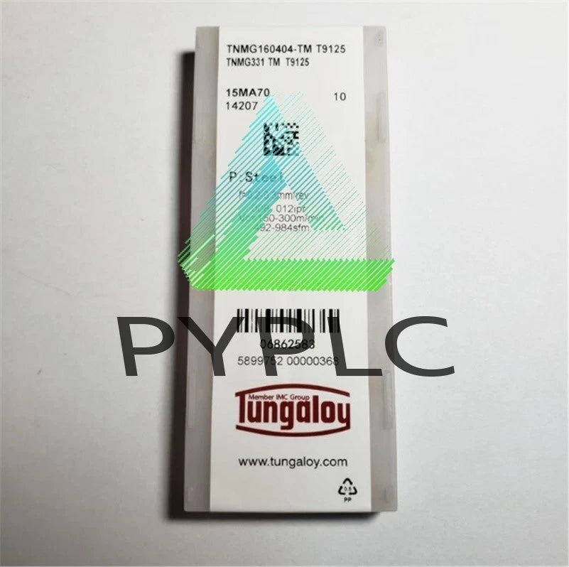 10Pcs TNMG160404-TM T9125 Cnc Carbide Inserts Tungaloy go