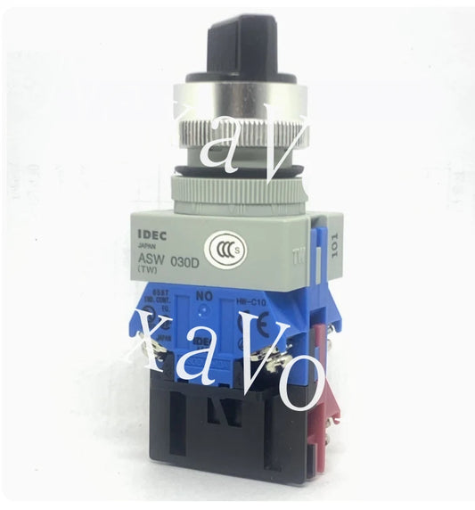 1PC IDEC Three-speed reset knob switch ASW33L20 ~