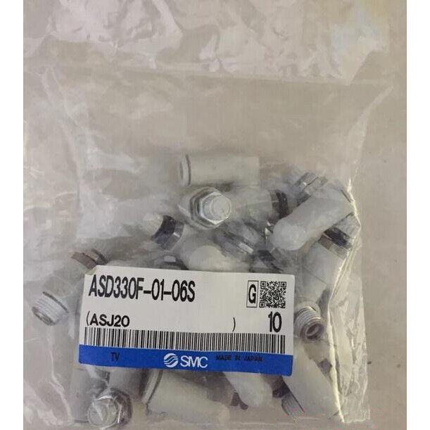 SMC ASD330F-01-06S 10-Piece Speed Controller Valve - SMC