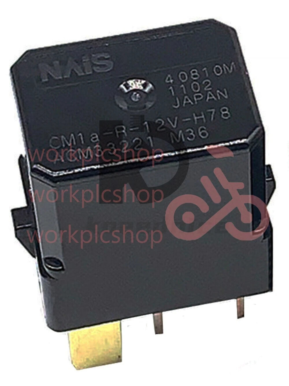 1PCS Panasonic CM1A-R-12V-H78 Relay 12VDC 4-Pin