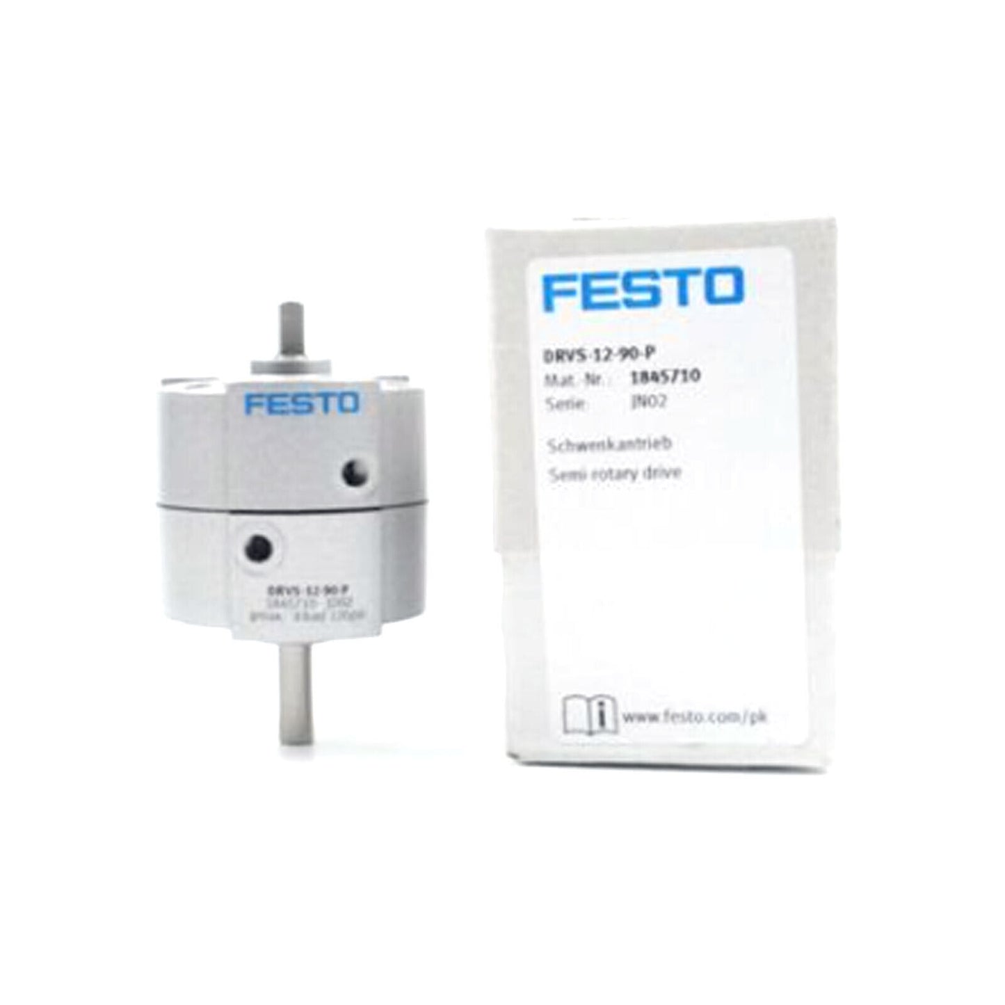 FESTO Cylinder DRVS-12-90-P: 12mm Diameter, 90MPa Pressure Range - FESTO