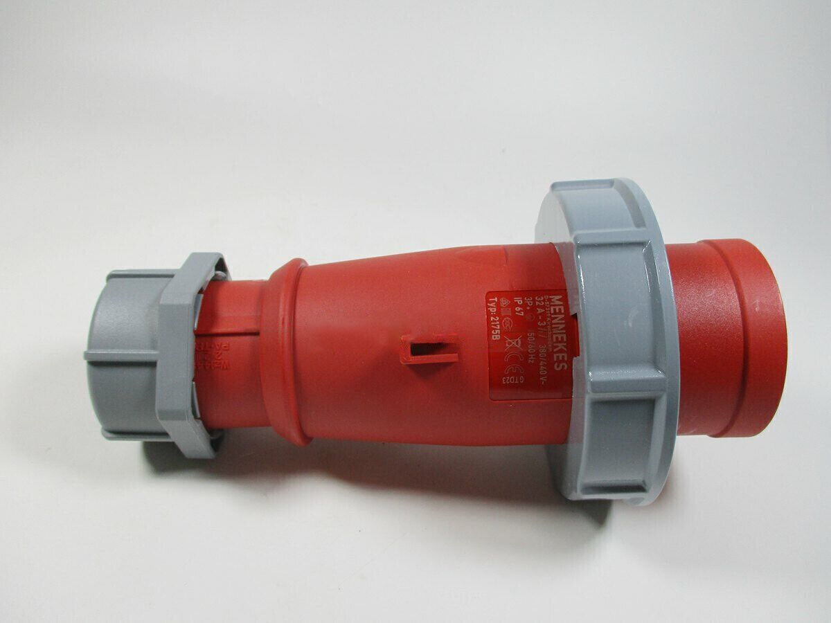 1PCS MENNEKES TYP:2175B TYP2175B 32A 4P IP67 INDUSTRIAL PLUG