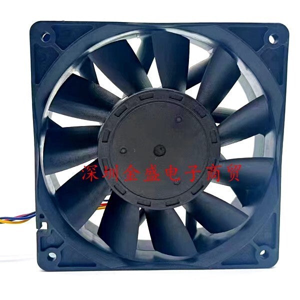 NIDEC V12E48BUM9-53 DC48V 0.81A 12CM 4-Wire High Airflow Axial Cooling Fan