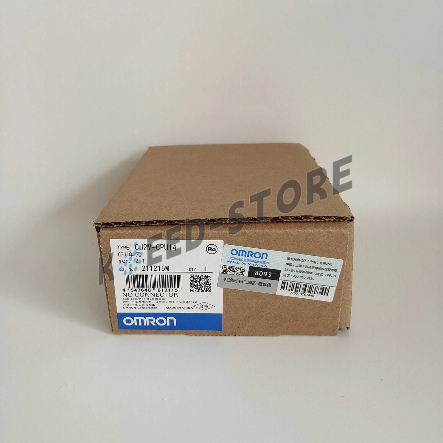 1PCS Omron CJ2M-CPU14 CPU Unit CJ2MCPU14