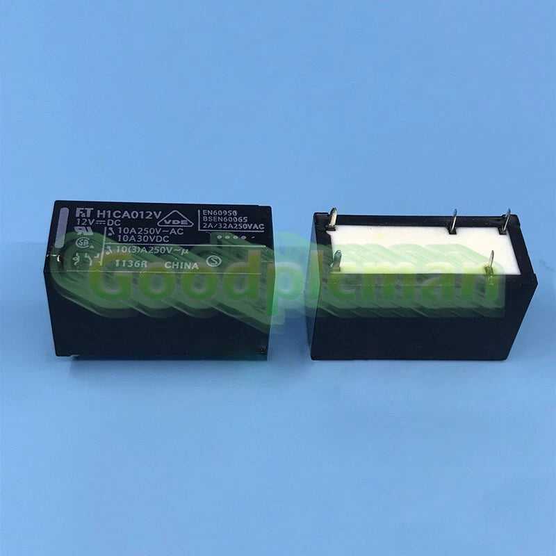 1Pc FUJITSU H1CA012V 12VDC Power Relay 5Pins 10A 250VAC