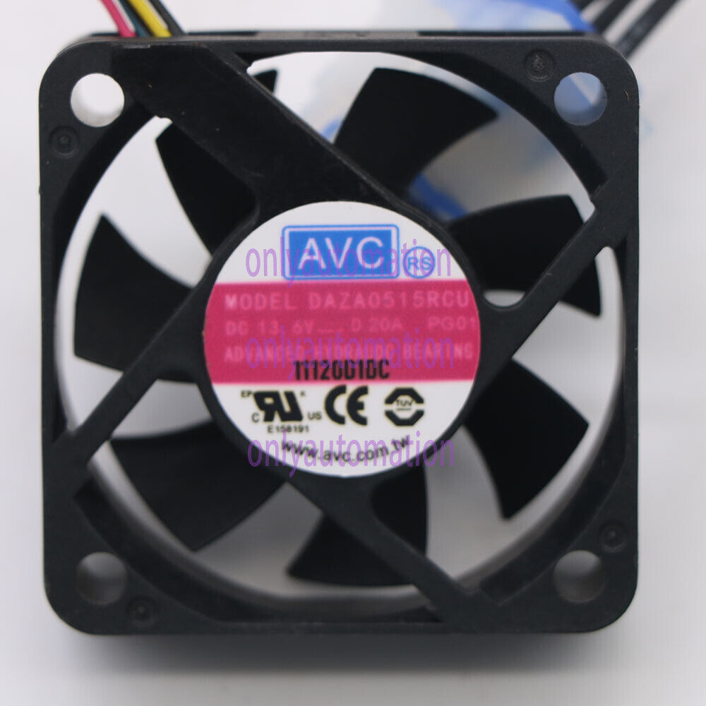 new 1Pcs 13.6V 0.20A 4-wire plug 5015 waterproof cooling fan DAZA0515RCU - DAZA