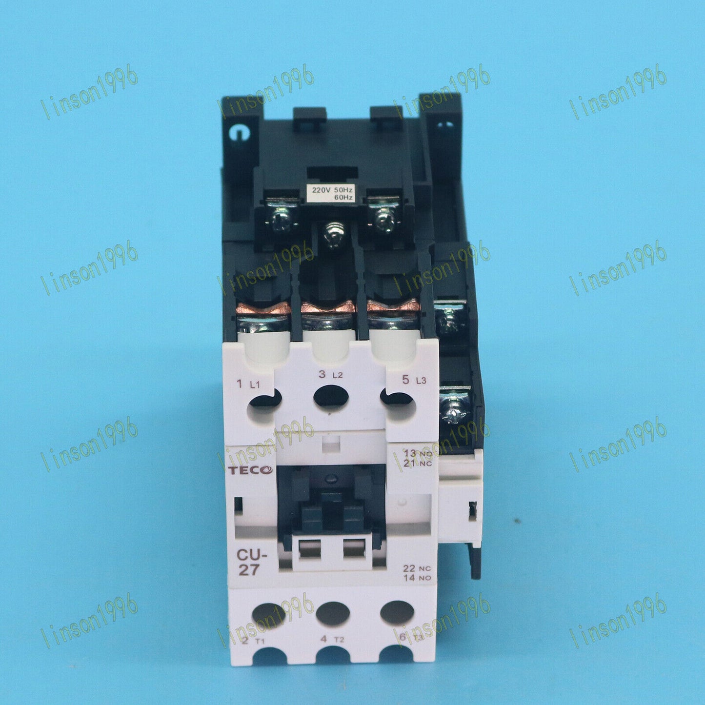 1pcs Teco CU-27 220V Contactor Ship - TECO