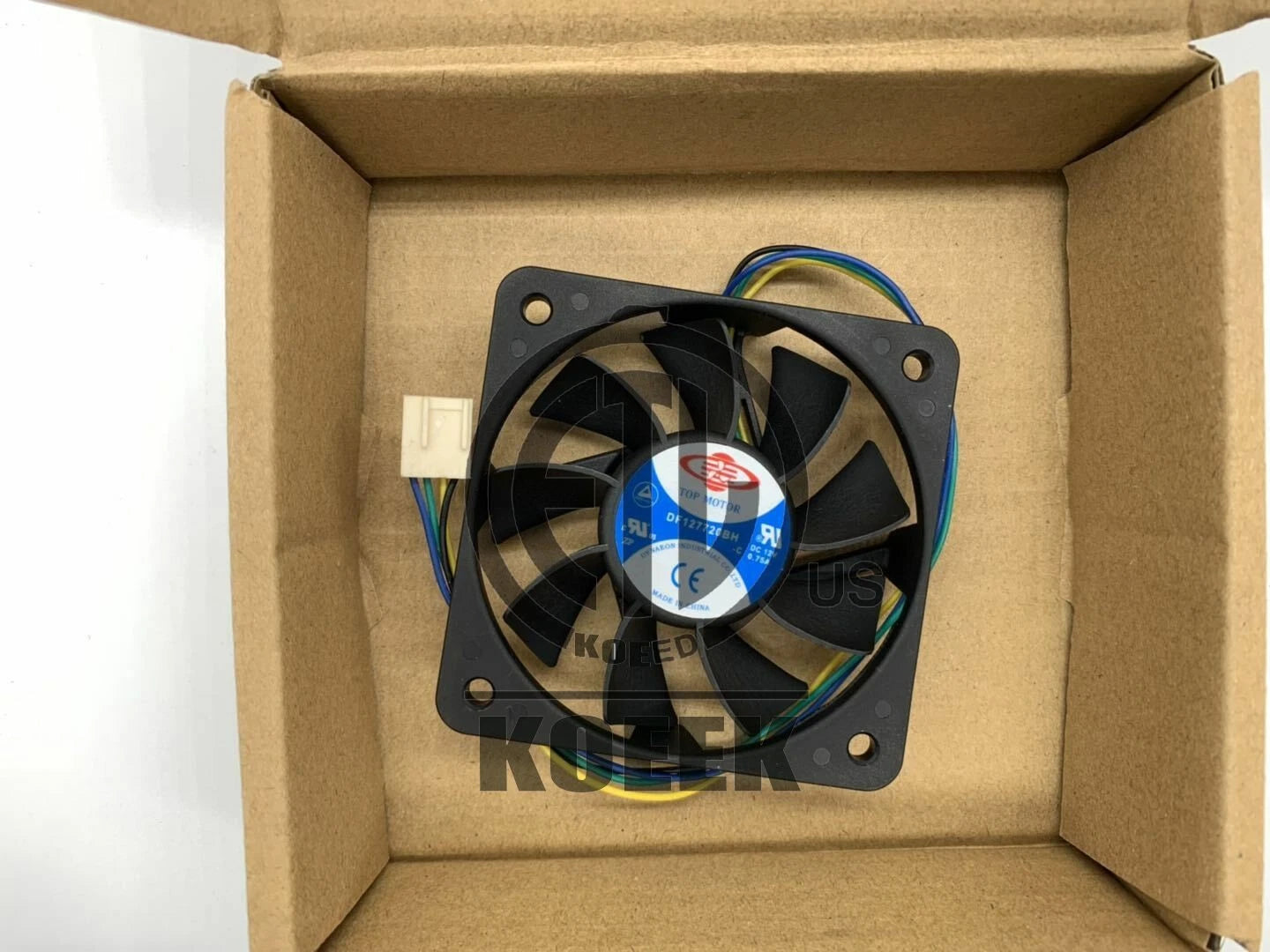 1pc TOP MOTOR DF127720BH 12V 0.75A 75*75*20mm 4pin Host Fan
