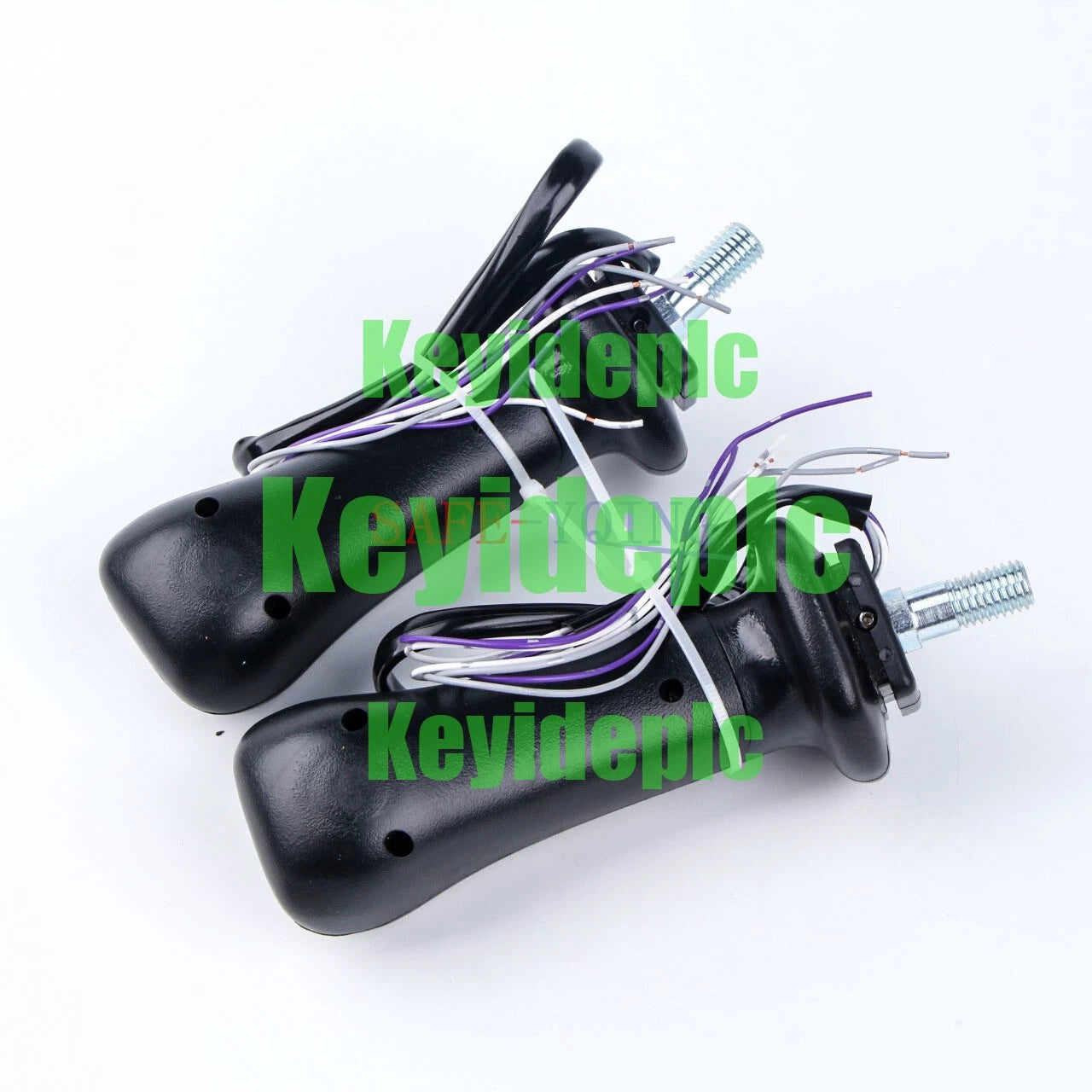 1 Pair Handle Fits EXCAVATOR 3 BUTTONS #ke