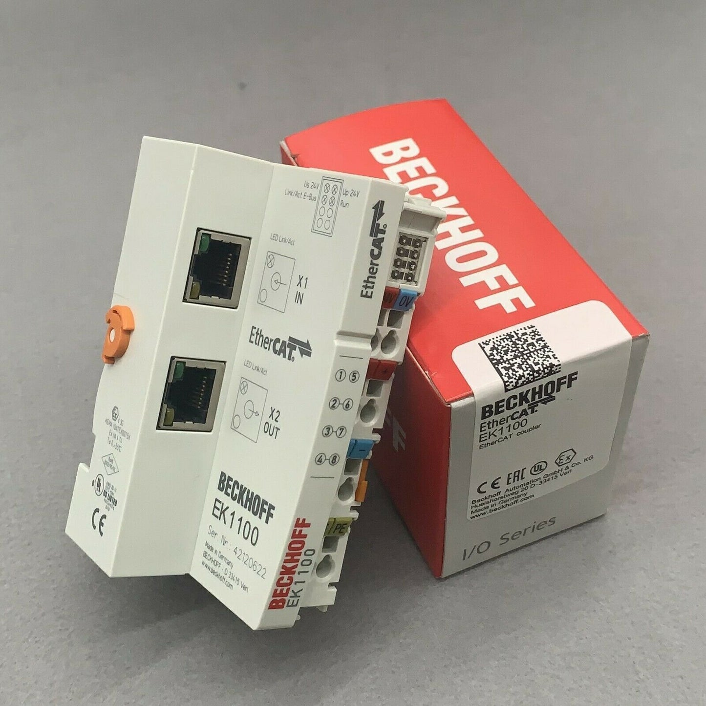 BECKHOFF EK1100 EtherCAT terminal module fast shipping US