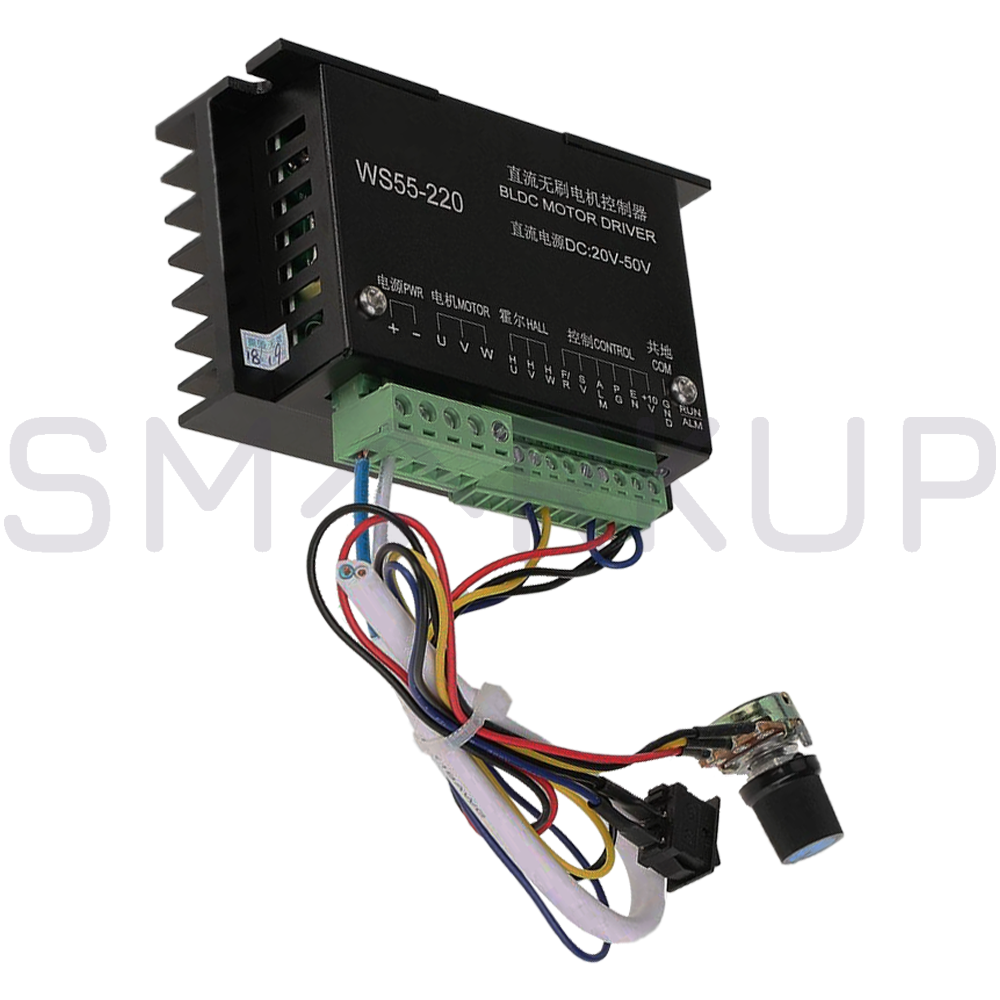 new In Box CNC WS55-220 BLDC Motor Driver Controller