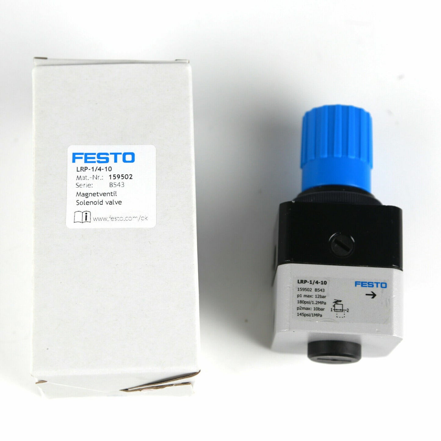 FESTO Reducing Valve LRP-1/4-10 - FESTO