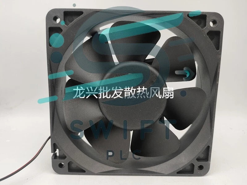 1 PCS XINRUILIAN Fan RDH1238B2 DC 24V 0.60A 12038 12CM 2 Wire cooling fan