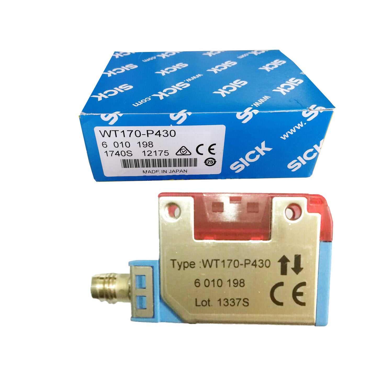 SICK WT170-P430 PLC PHOTOELECTRIC SENSOR ENERGETIC PROXIMITY M8 4-PIN - SICK