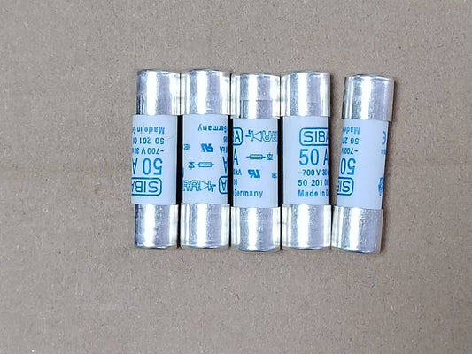 new 5Pcs fits SIBA 5020106 50A 700V Fuse - SIBA