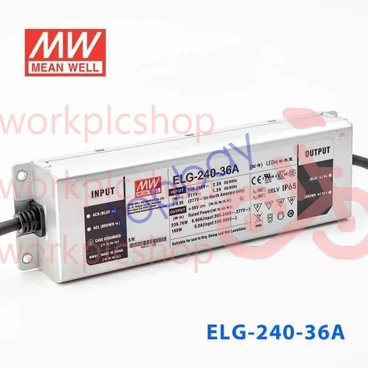 Mean Well ELG-240-36A Power Supply 240W 36V - Adjustable