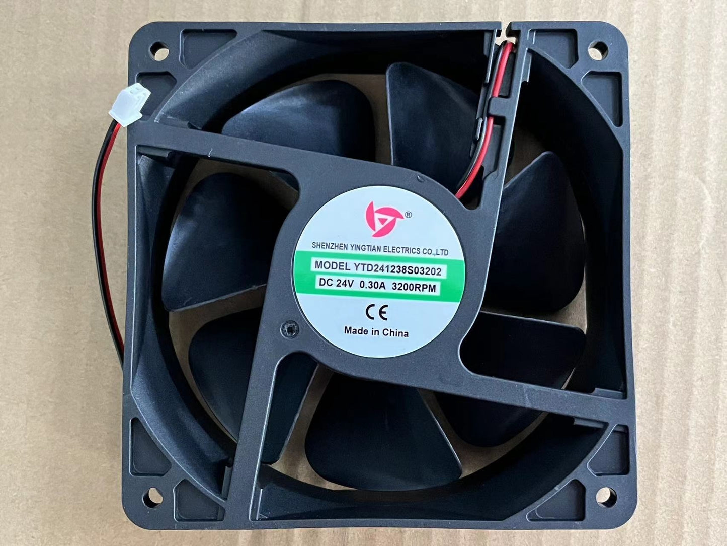 new YTD241238S03202 12cm DC24V 0.30A welding machine cooling fan