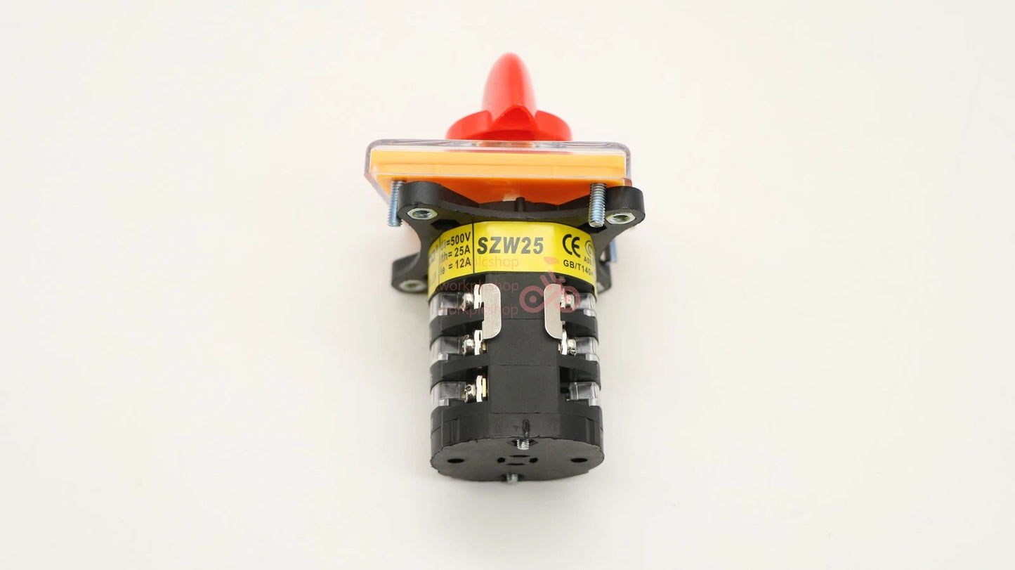 ZHUCO SZW25/SZW25-3 DC220V12A Milling Machine Switch Universal Changeover Switch