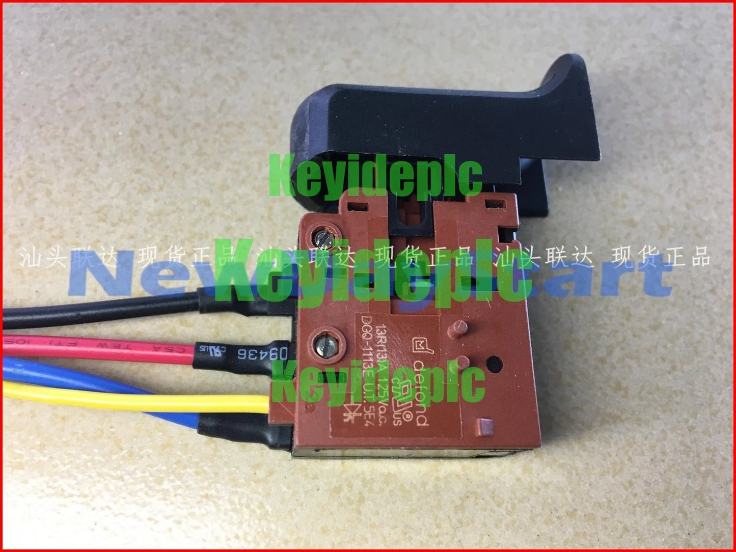 1pc Defond DGQ-1113E 13R(13)A 125VDC Trigger Switch #ke