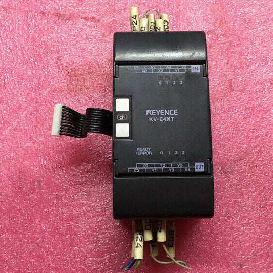 1 PC KEYENCE Extension Unit KV-E4XT Tested - KEYENCE
