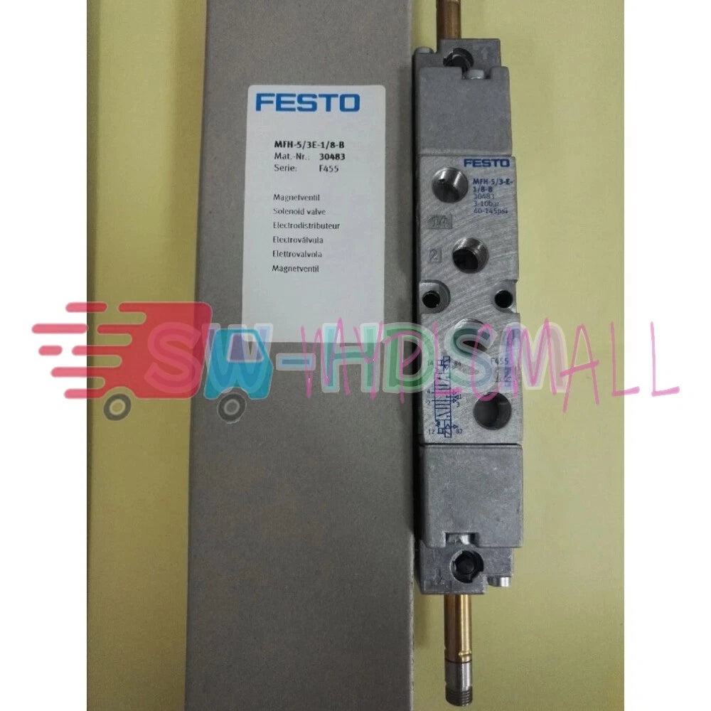 1PCS FESTO MFH-5/3E-1/8-B 30483 Solenoid Valve Freight Free
