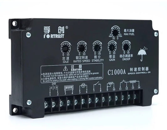 1pcs Fortrust Diesel Generator Speed Control Board C1000A
