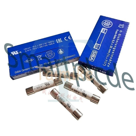 10pcs SIBA 189140 Fuse #7006565 T4A 4A 6.3x32mm H 500V