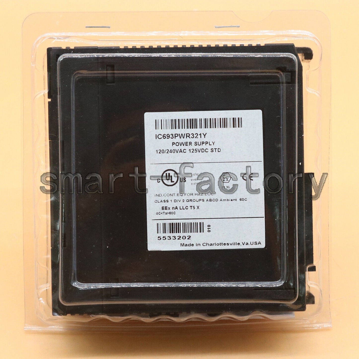 New One GE FANUC IC693PWR321Y Power Supply 120/240VAC 125VDC STD - GE FANUC