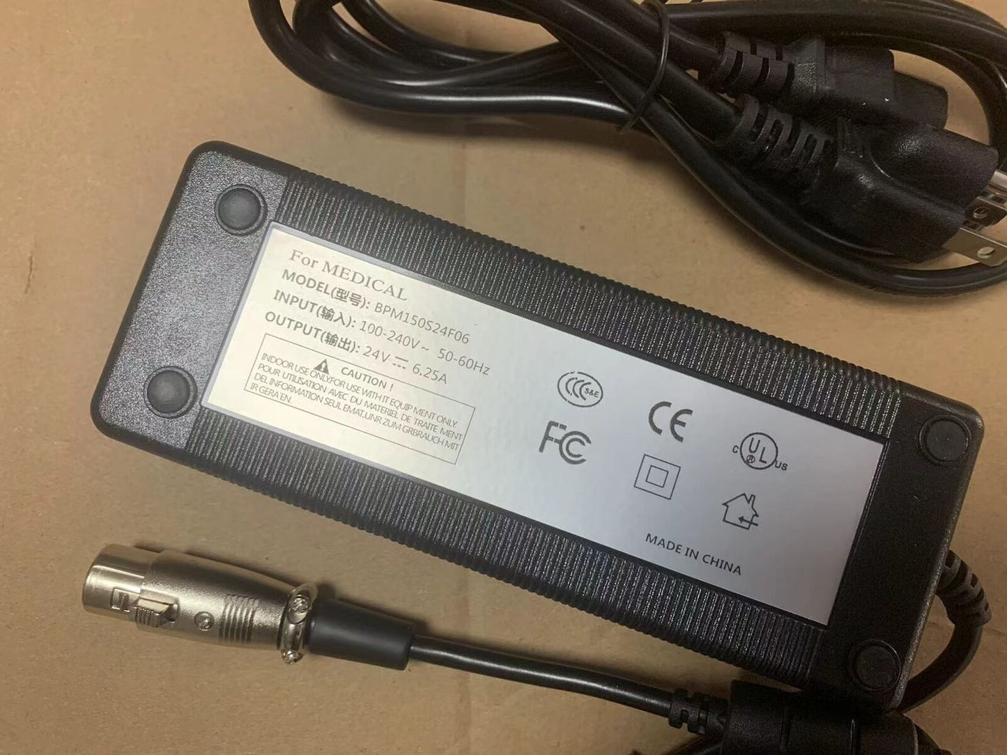 new NDS monitor power supply BridgePower BPM150S24F06 universal power adapter - NDS