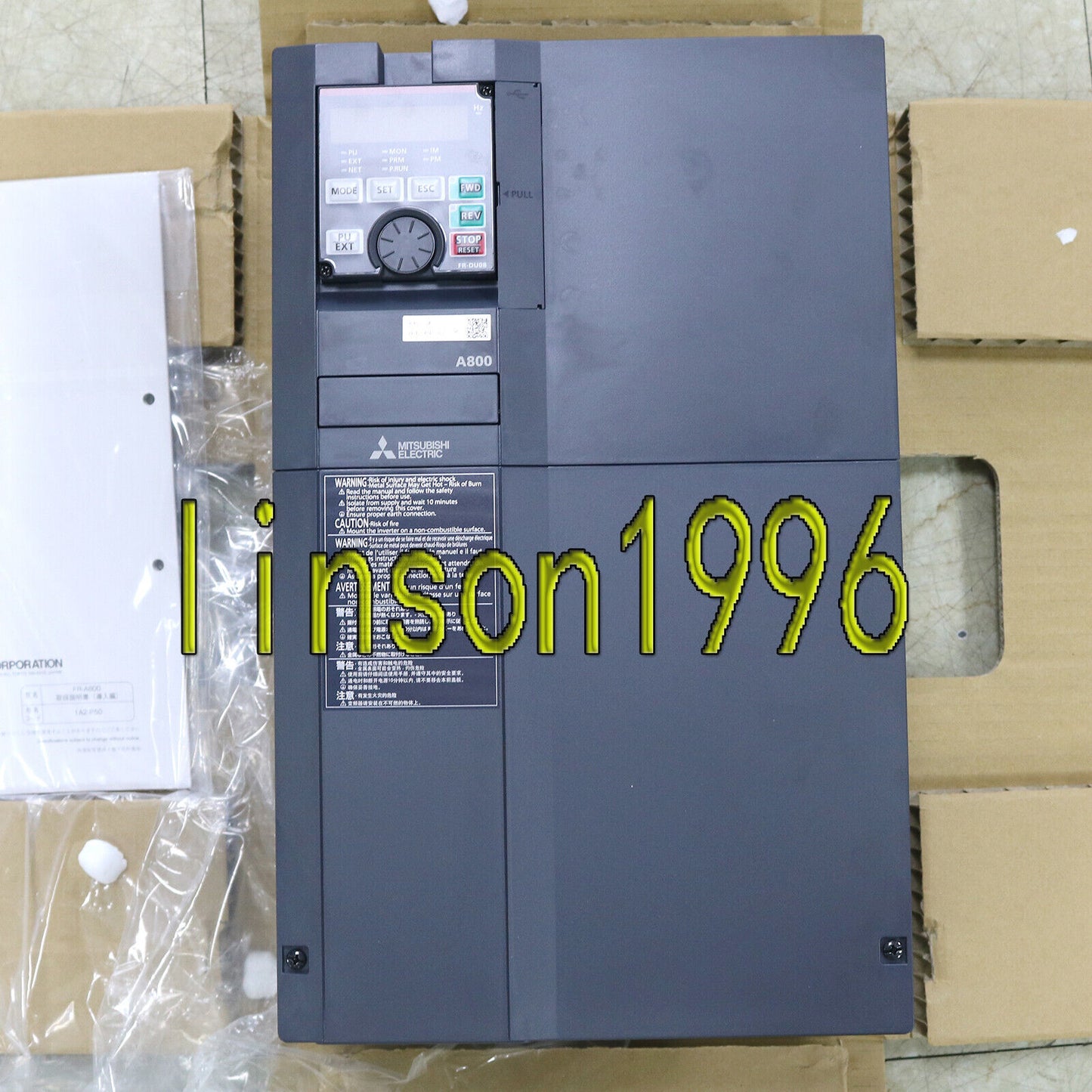 new Mitsubishi Inverter In Box FR-A820-15K-1 - MITSUBISHI