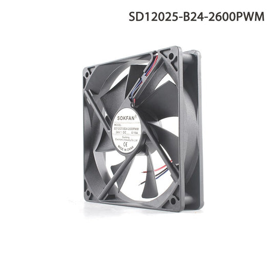 SOKFAN SD12025-B24-2600PWM 12025 24V 0.15A DC inverter cooling fan