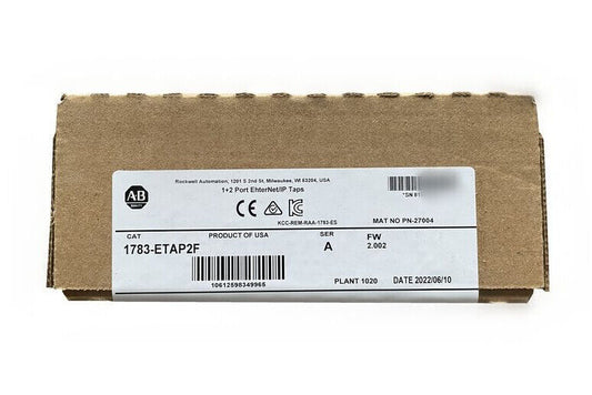 2022 Factory Sealed AB 1783-ETAP2F Stratix 5950 EtherNet/IP Taps - ALTERA