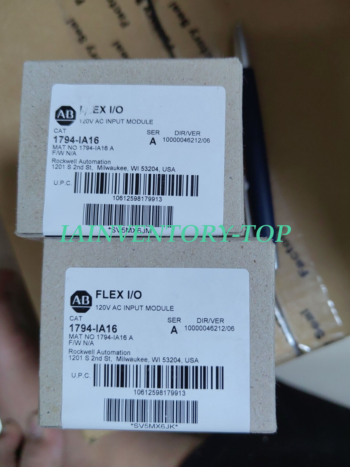Allen Bradley 1794IA16 - Sealed Flex 120VAC Input Module Fast Ship - ALLEN BRADLEY