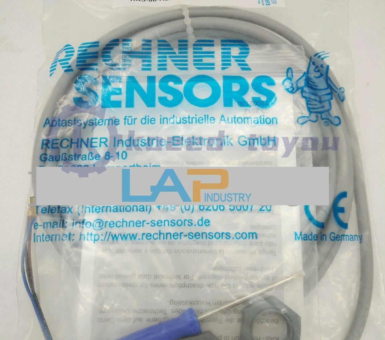 1PCS For RECHNER Proximity Switch KAS-80-A12-A-Y5-NL~