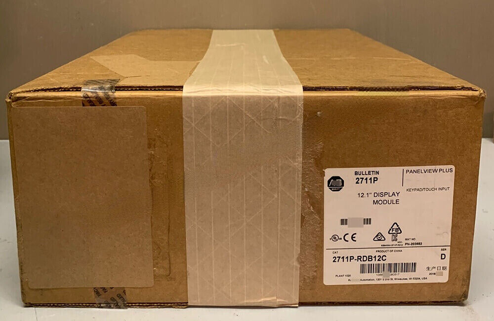 New Sealed 2711P-RDB12C Color Keypad/Touch 12.1-inch Display with Touchscreen, 1-Piece - SEALED