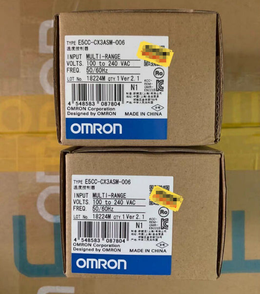 1PC Omron E5CC-CX3ASM-006 Temperature Controller 100-240VAC Free Ship