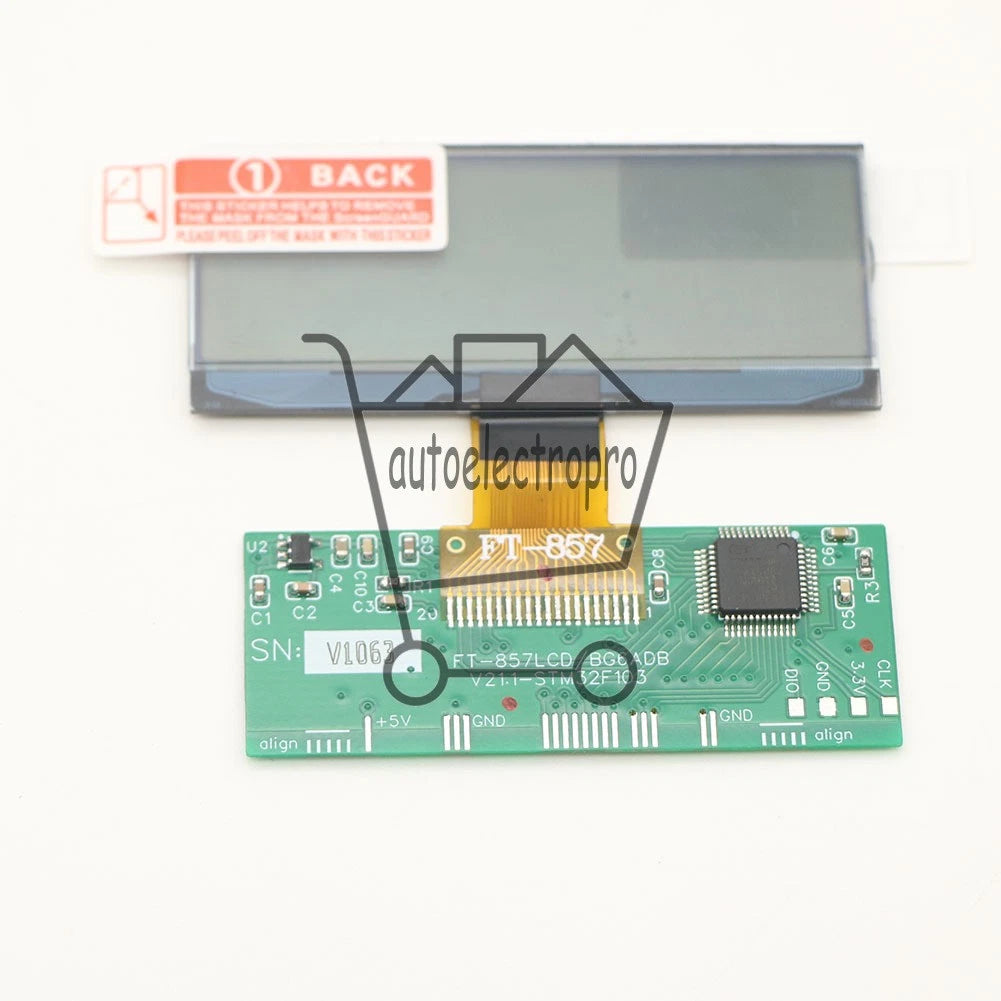 1PC LCD Alternative For YAESU FT-857 FT-857D LCD Display Replacement