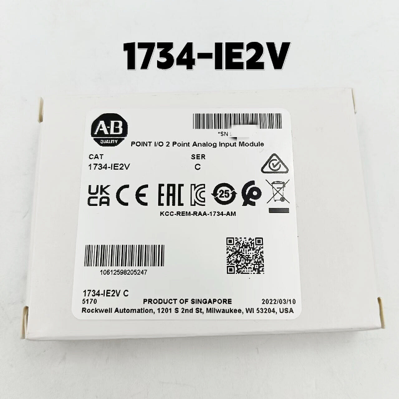 Allen-Bradley SER C 2-Point Analog Input Module 1734-IE2V - ALLEN-BRADLEY