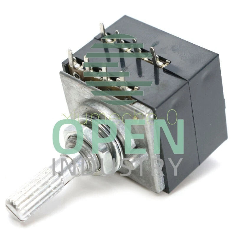 Potentiometer 250K Log Audio Amp Volume Control Pot Stereo W Loudness M