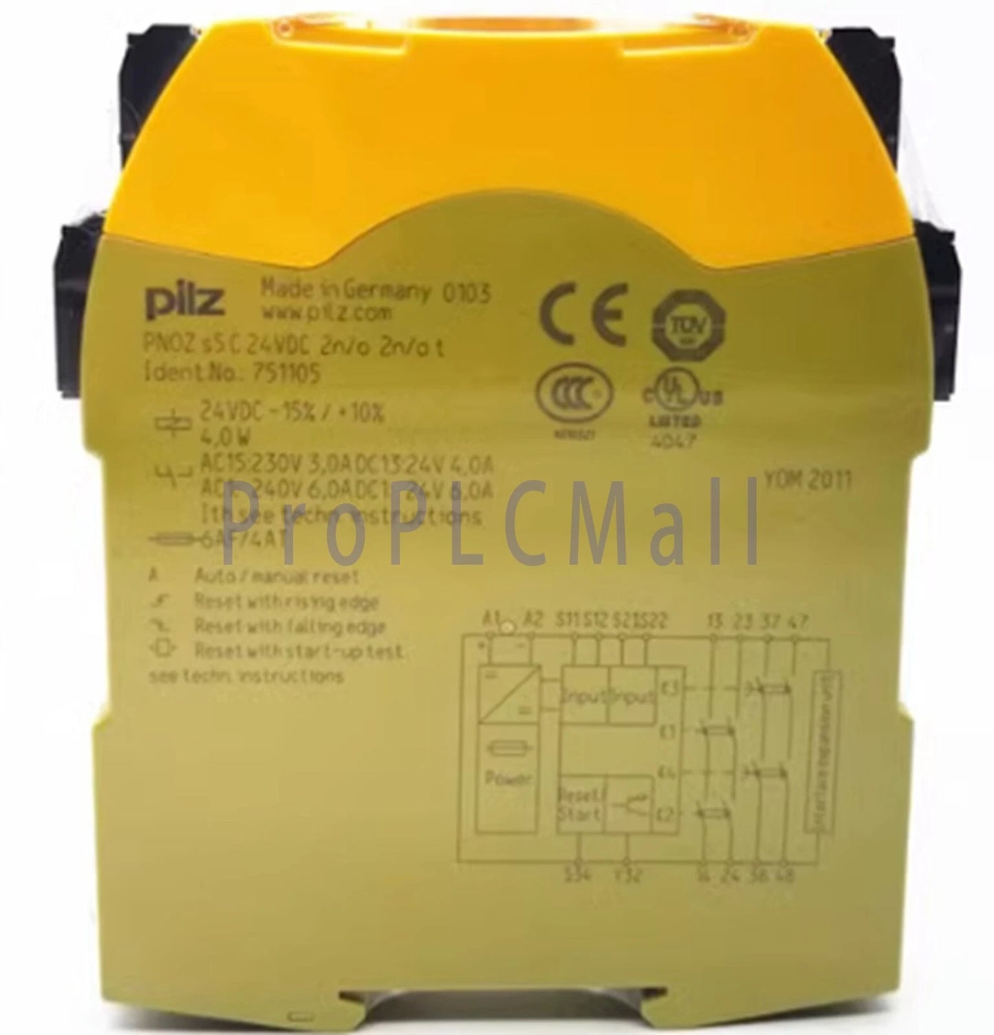 751105 Sealed Pliz PNOZ s5 C Safety Relay 751105 #F