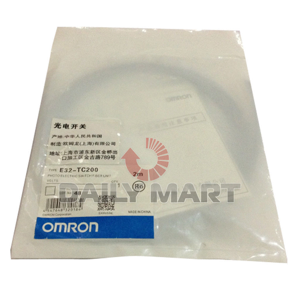 new Omron E32-TC200 E32TC200 Photoelectric Fiber Optic Unit Switch Sensor - OMRON