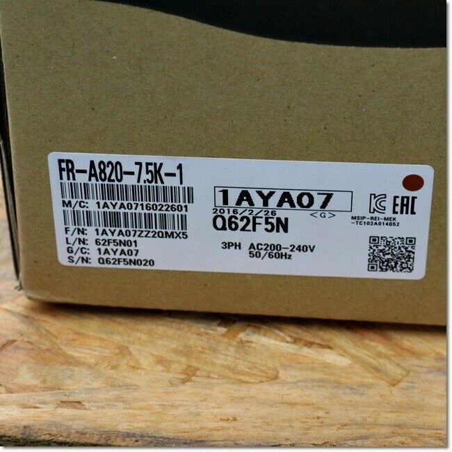 MITSUBISHI FR-A820-7.5K-1 Inverter FRA8207.5K1 - MITSUBISHI
