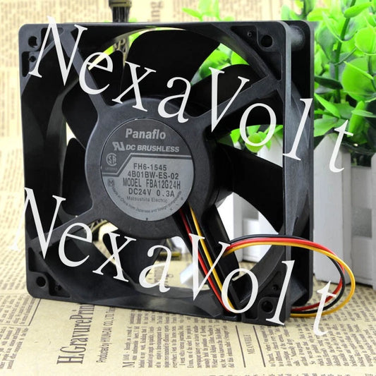 1PCS Panaflo FBA12G24H 12CM 12038 24V 0.3A cooling fan 3pin