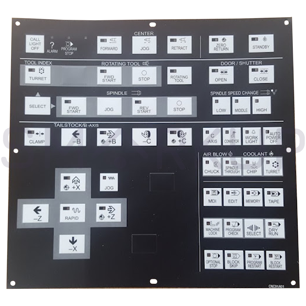 new HITACHI SEIKI 9100-92-122-20 Operating Membrane Overlay